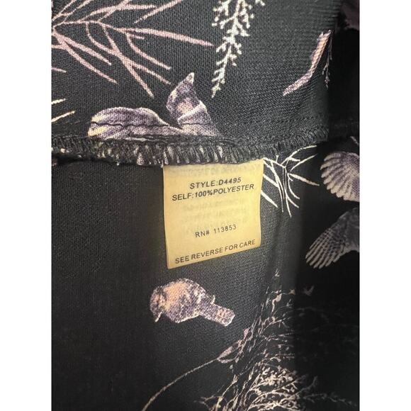 Sugarlips Size XS Dress Pheasants Black Chic Stylish - Picture 4 of 6